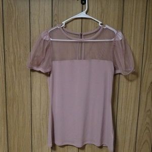 Express pink top